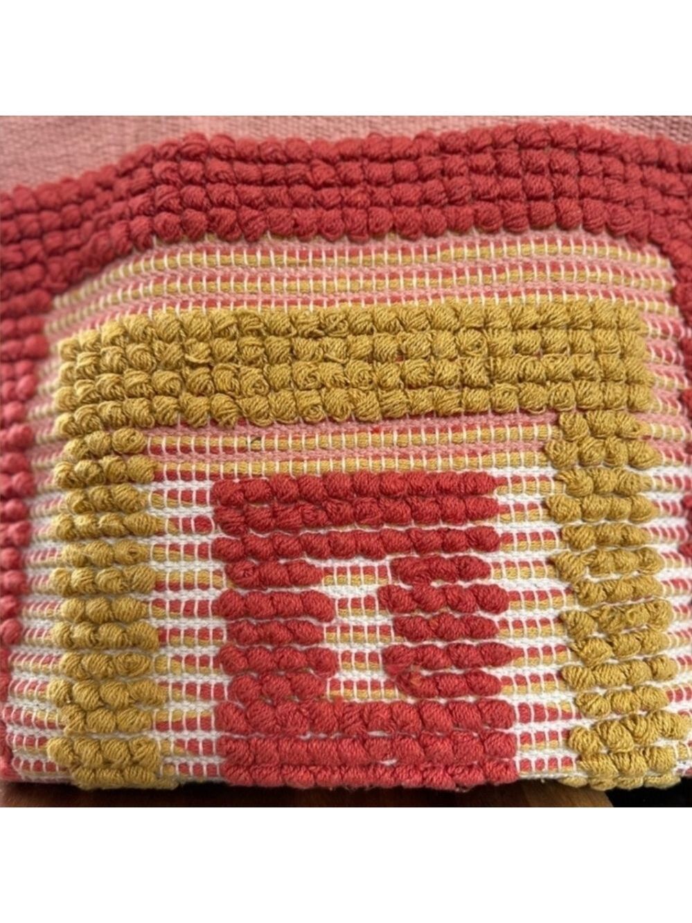 Crochet Tote Bag Colorful BIG! - Picture 2 of 12